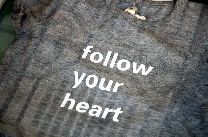 follow your heart