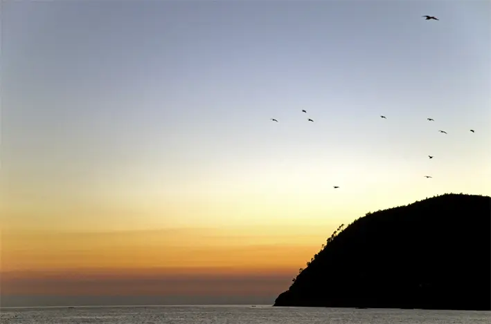 Levanto Sonnenuntergang