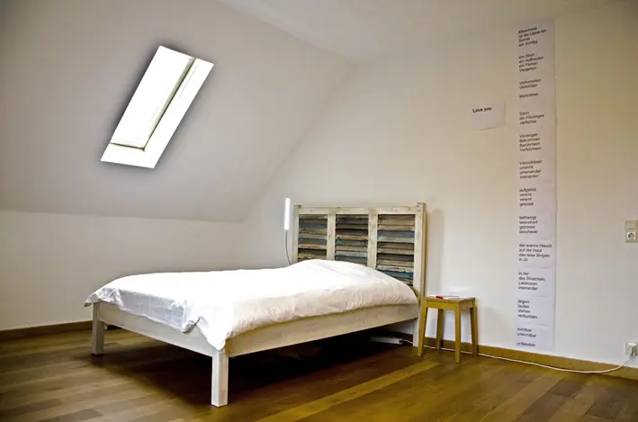 Bett Dachfenster