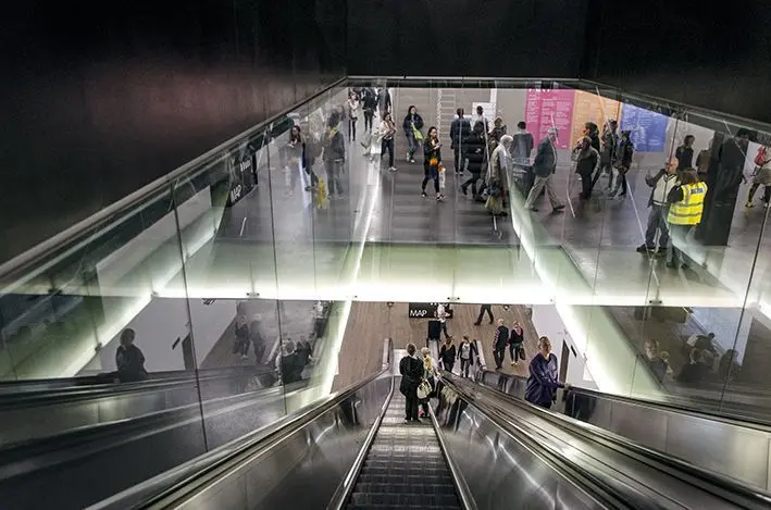 Rolltreppe